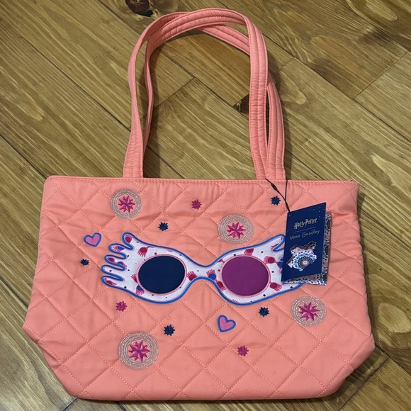 Vera Bradley Handbags - NWT Vera Bradley Harry Potter Luna’s Medallion Small Quilted Vera Tote Bag
